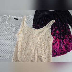 Extra Large top XL Summer Top Lot Sleeveless Long Sleeve Short Sleeve